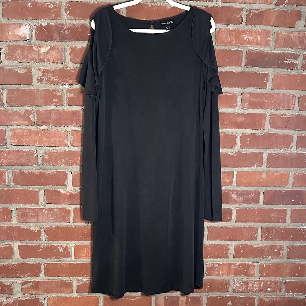 ** TALL** Long Tall Sally Black Long Sleeve Dress